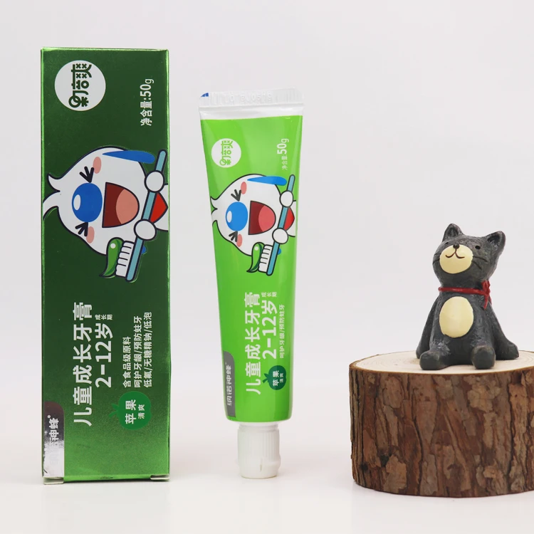 
Baby Care Anti Cavity Mini Small Fruit Kid Toothpaste Red Toothpaste Probiotic Toothpaste 