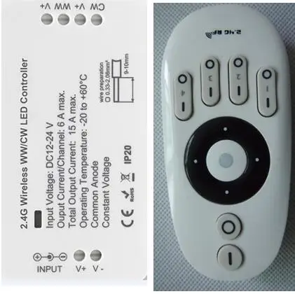 Led dimmer Controller WIFI LED light strip RGBW amplifier WIFI RGB Wall Mount Touching PWM remote Controller for  Led Strips