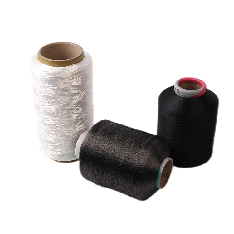 420D 840D Polyester FDY twist yarn 50-500TPMdope dyed  polyester fdy high tenacity filament yarn for ropes