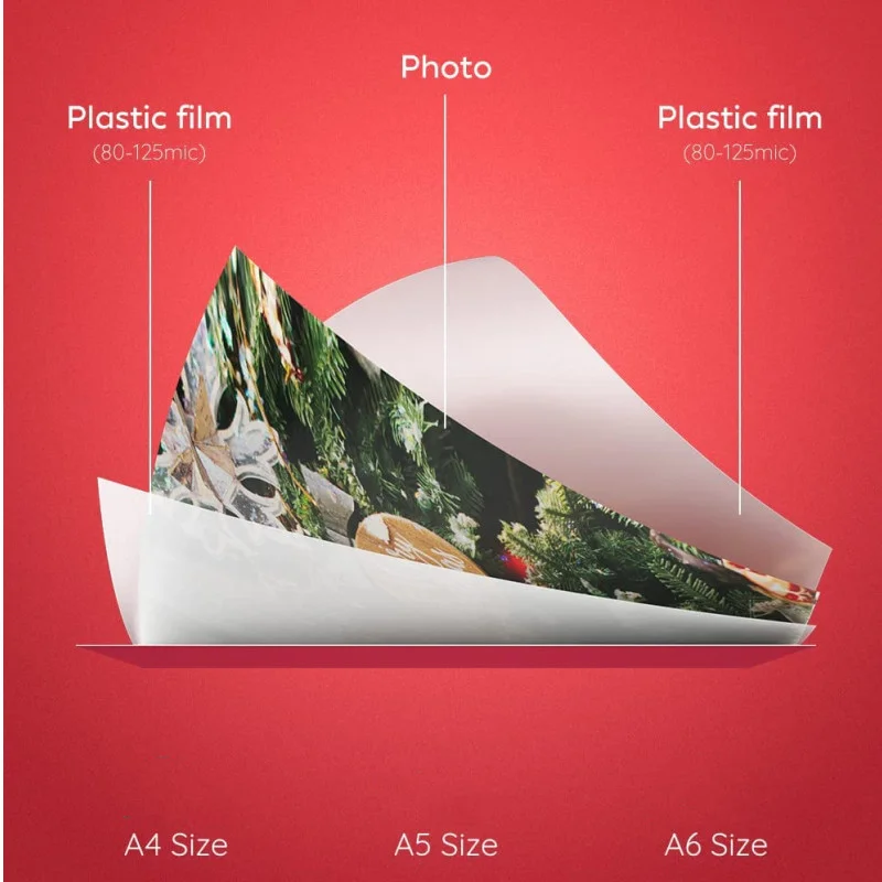 2022 Advanced Desktop 320mm/min Electric and Manual Cold and Hot Laminating Machine A4