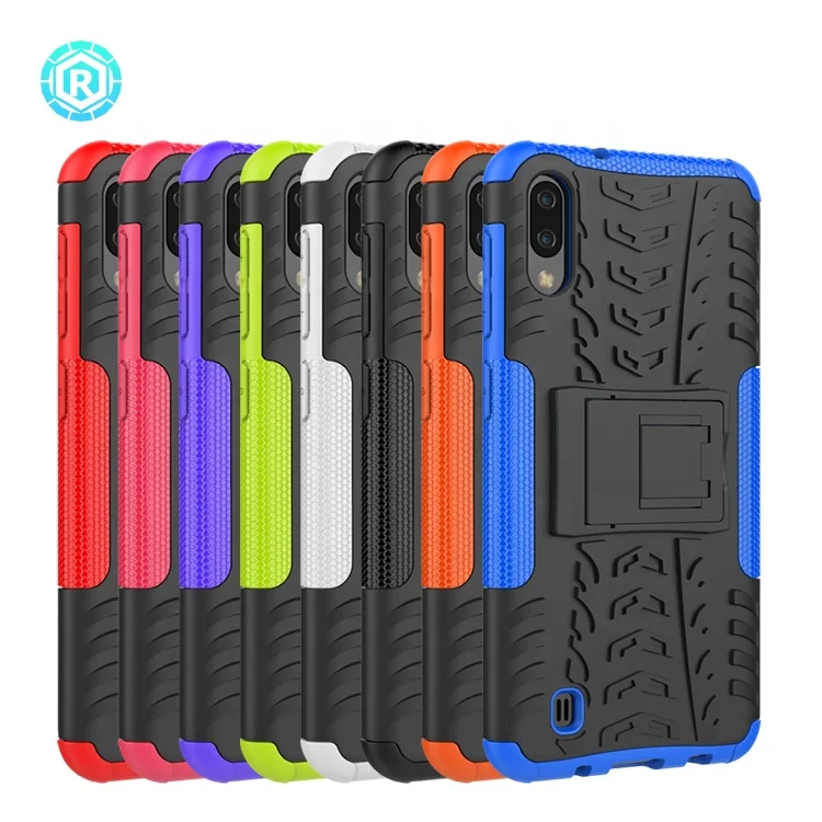 2019 new smartphone  hybrid mobile phone bags shockproof anti-drop case for Samsung galaxy M10