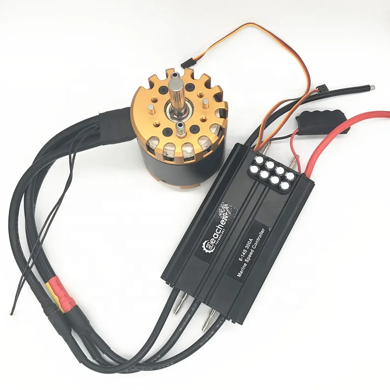
Reacher Tech RTD83 combo set 10kw brushless dc motor 48v for boat 