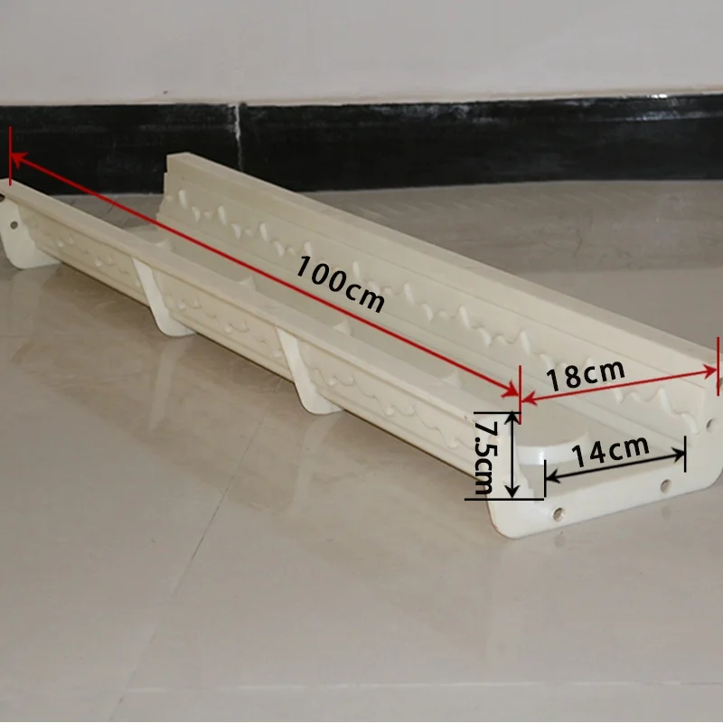 Precast concrete rail handrail line pressing mold fence cement handrail baluster balcony decorative vase plastic house forms