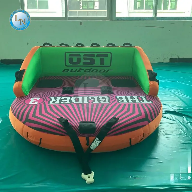 Water Sports Games Towable Snow Sleds Inflatable Towable Boat Tube Ski Tube Sofa Towable Inflatable Water Sport