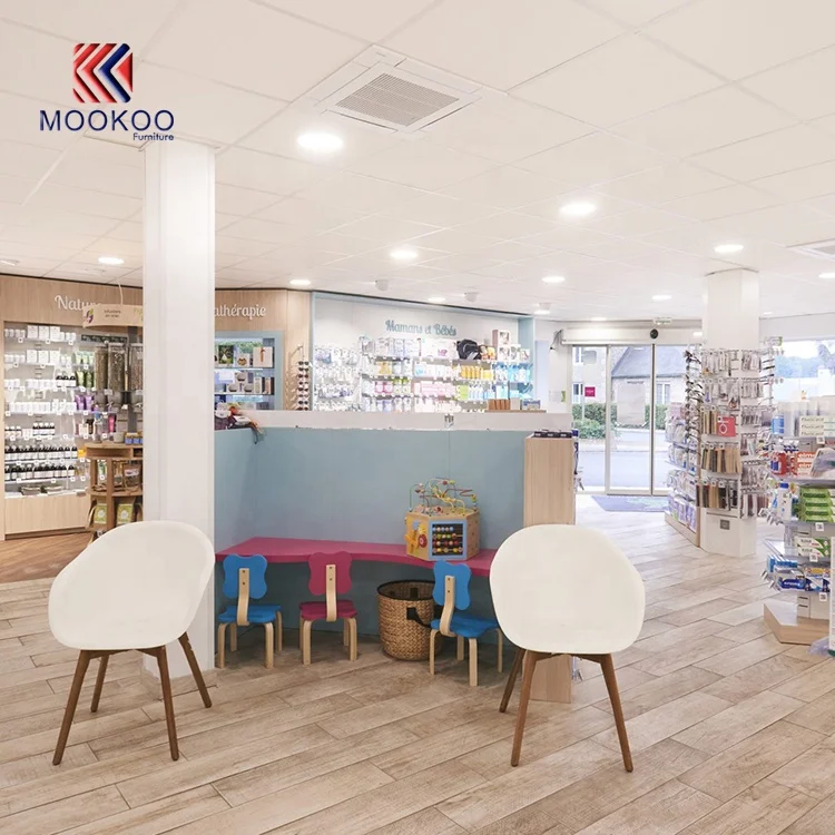 Modern Style Factory Direct Sale High End Pharmacy Shop Display Furniture Medicine Storage