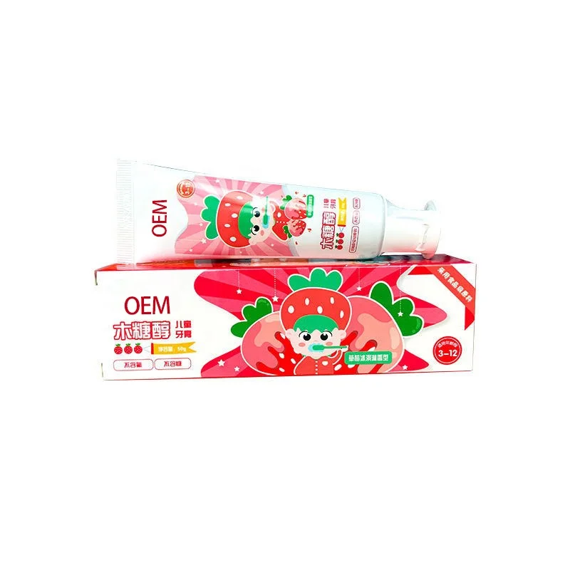 Dentifrice blanchissant  Natural kids toothpaste pasta de dientes para ninos/bebes/ninos child tooth paste