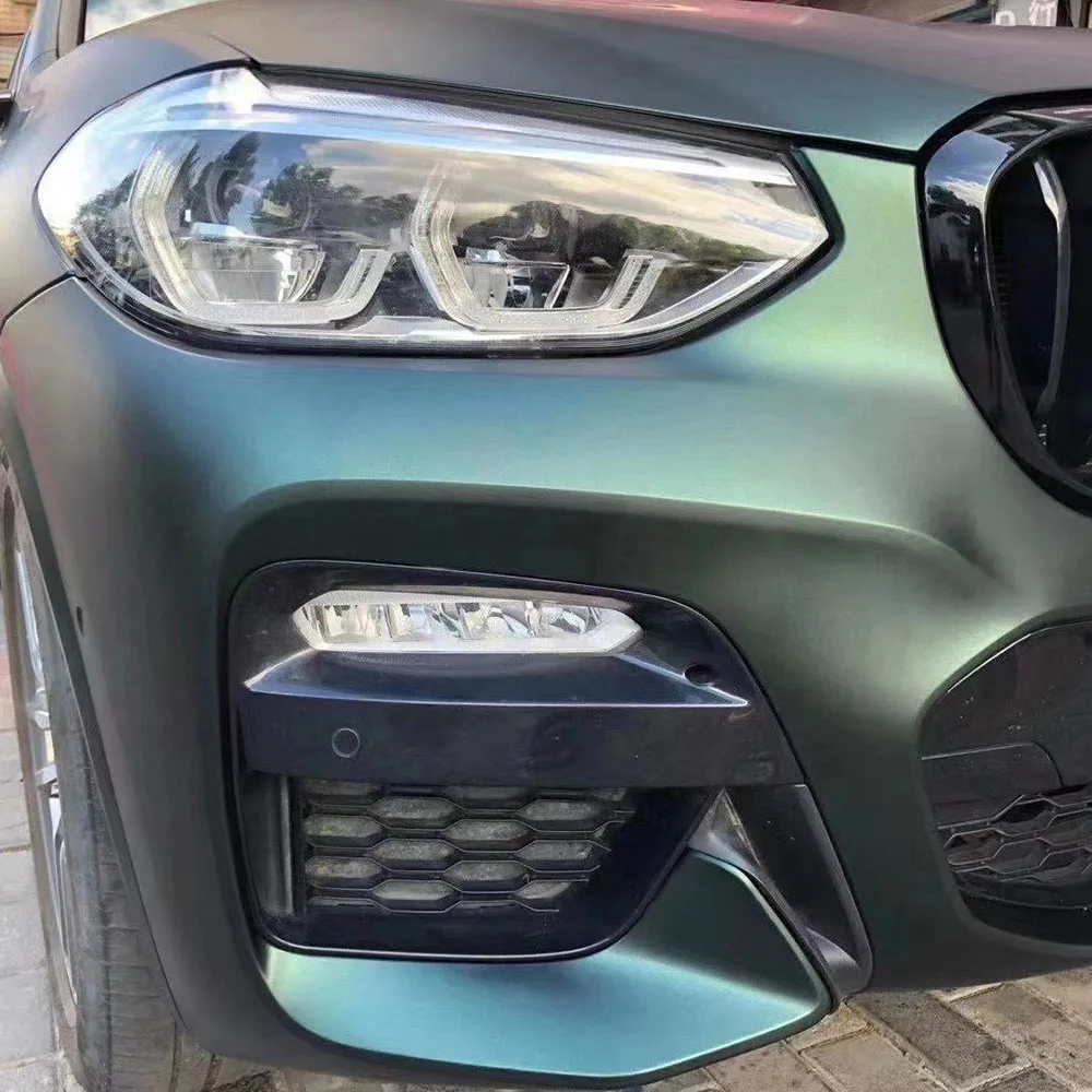 WRAPMASTER 1.52*18metre Ultra Matte Metallic Stone Green Car Vinyl Wrap Car Films colors