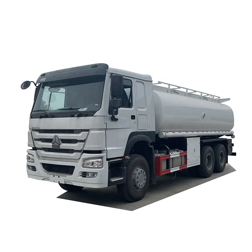 High Efficiency Fuel Tanker 20000 Liters SINOTRUCK HOWO 6X4 Truck with 371 HP engine power for sales