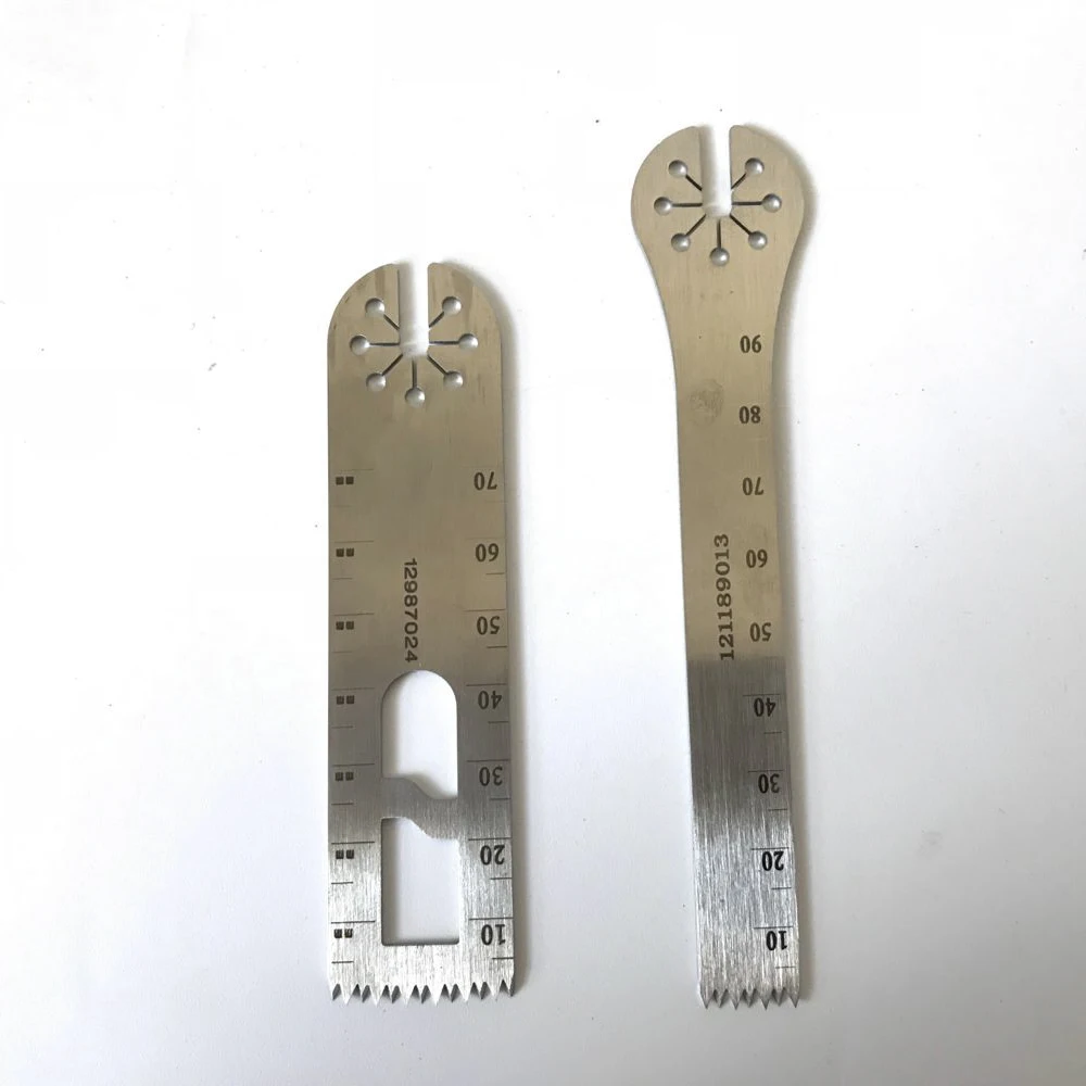 Saw blade for streaker blade for oscillating saw