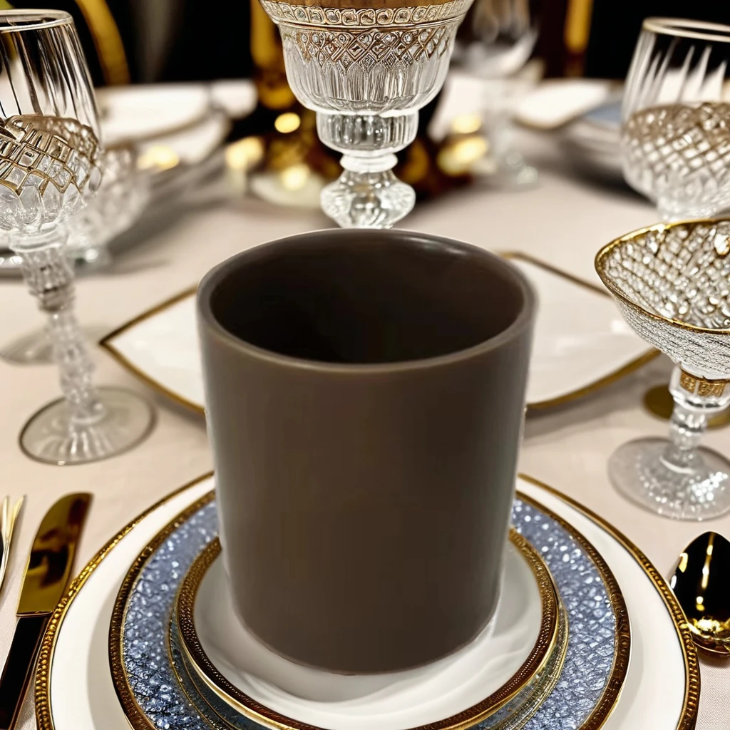 Wholesale Brown Glaze Ceramic Candle Container Jars Handmade Matte Cylinder Vessels Home Decoration Custom Christmas Scented Wax