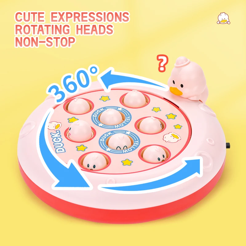 kyk early educational toy baby play game toy Light Music Turntable Whac-a-Mole Educational Game toy