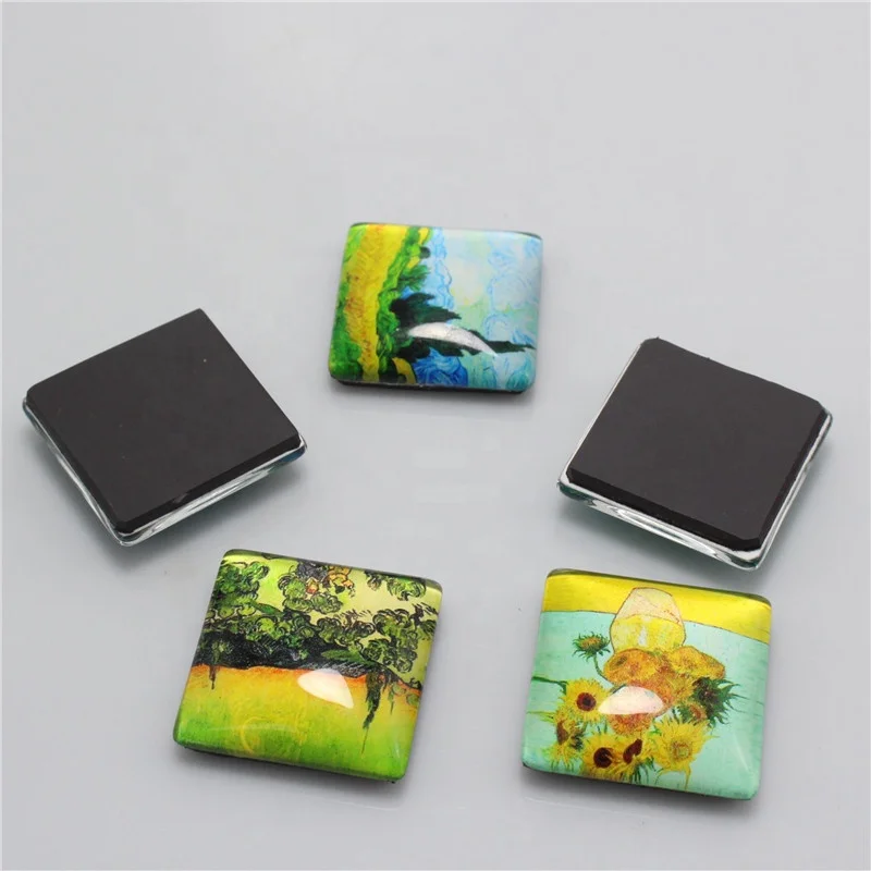 Поставщик магнитов на холодильник, логотип под заказ, хрустальные магниты на холодильник, Индивидуальный размер, сублимационный магнит на холодильник, без рисунка