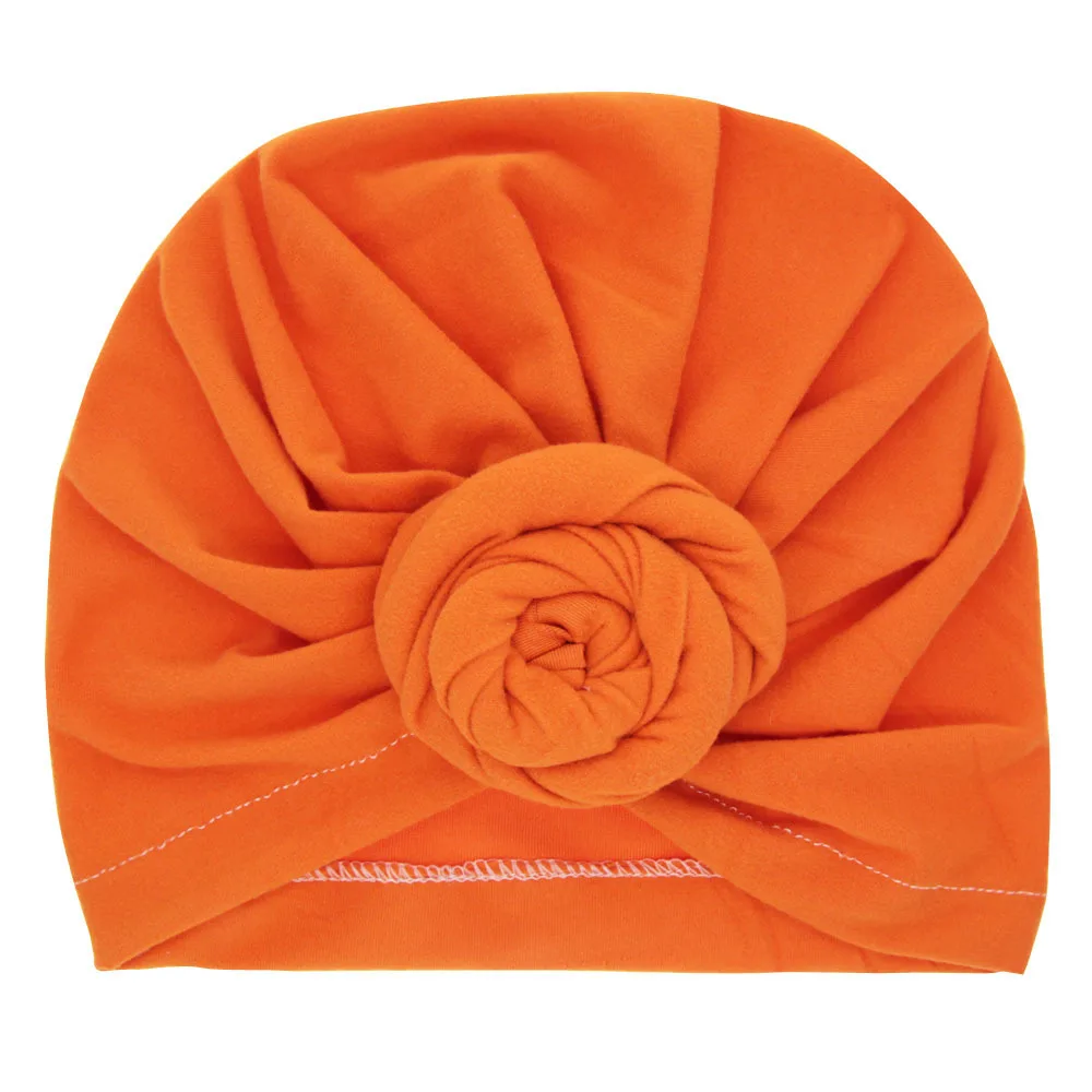 Trendy Snail Knot Cute Newborn Beanie Hats Headwrap Infant Toddler Cotton Hair Turban Accessories For Children