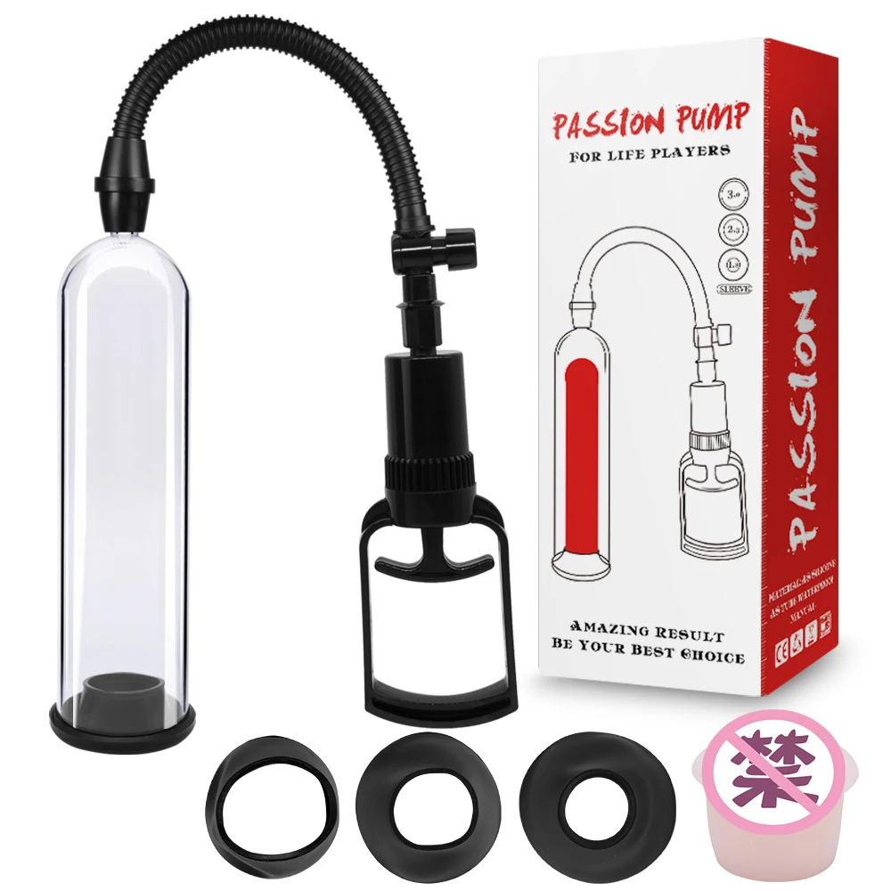 12 Year CANWIN Pump Factory Basic Enlargement Penis Pump for Men
