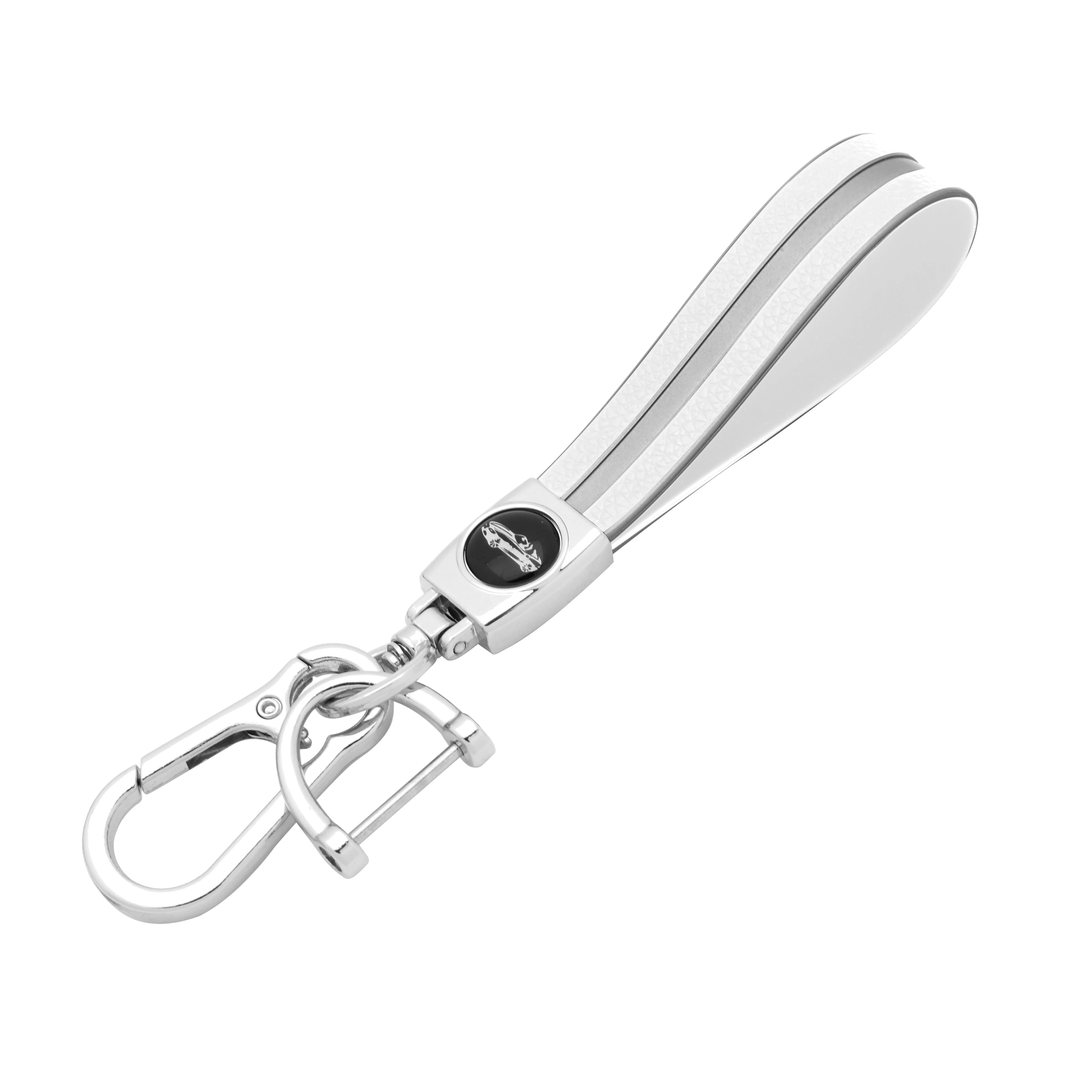 DM Key chain Men creative personality car key pendant ring ring female key chain high-grade horseshoe buckle lanyard anti-loss