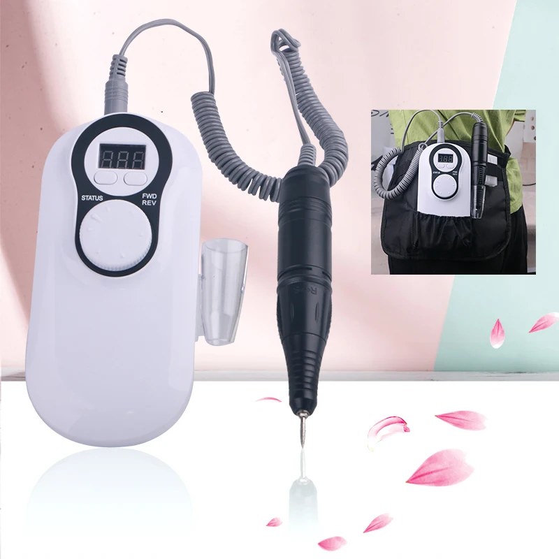 Wholesale Rechargeable High Electrical Capacity Nail Polisher Portable Electric Nail Drill 30000rpm
