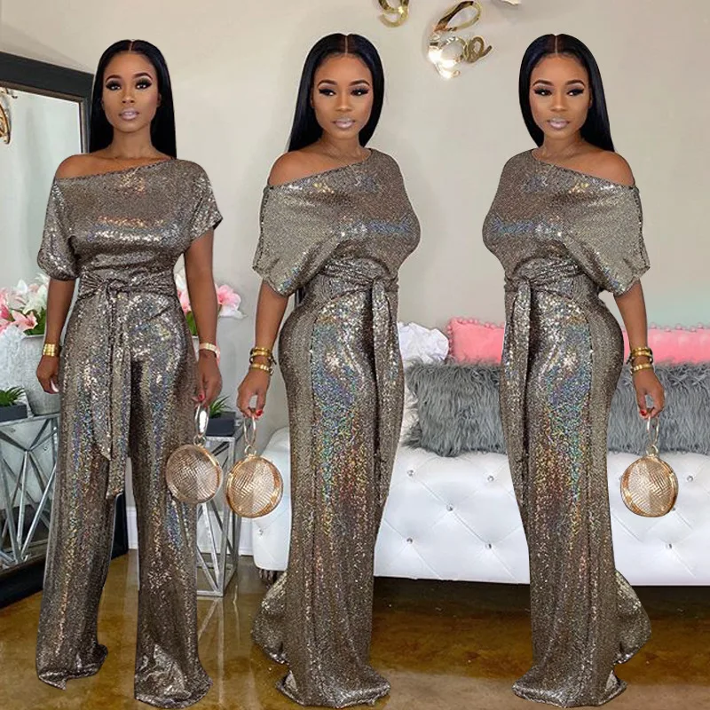 Hot Sale Sexy Jumpsuit Wholesale High Quality Fashion Party Club Wears The new Women Clothing