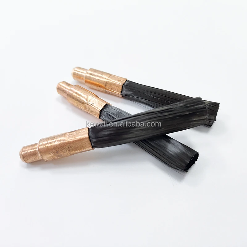 Customized Carbon Fibre Weld Cleaning Brush Industrial Grade Passivate Polish Stainless Steel TIG MIG Welding Bristle Cleaner