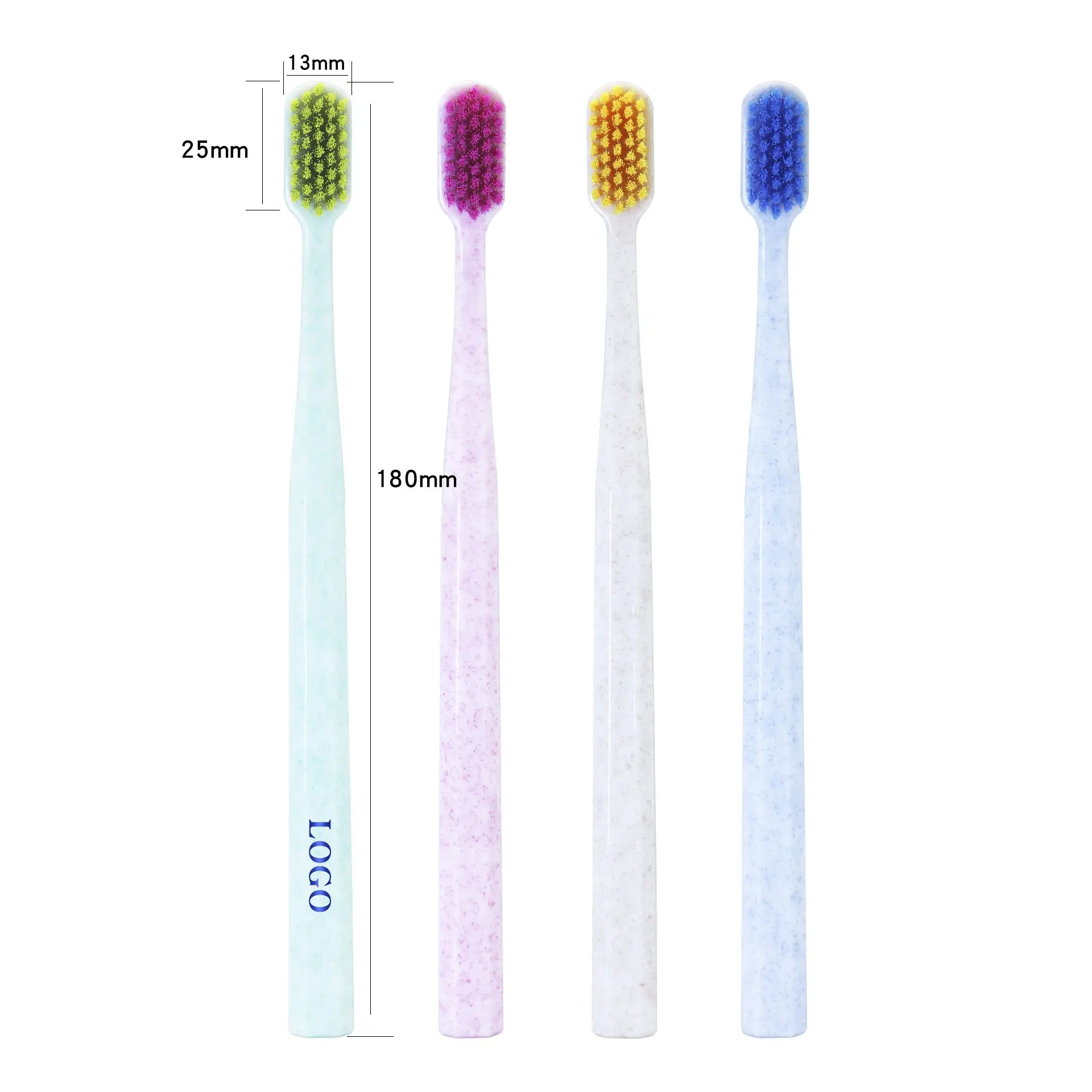 Manufacturer Wholesale Hot Sale Small Brush Head Soft Bristle Adult Plastic Toothbrush Comfortable Cleaning Available OEM