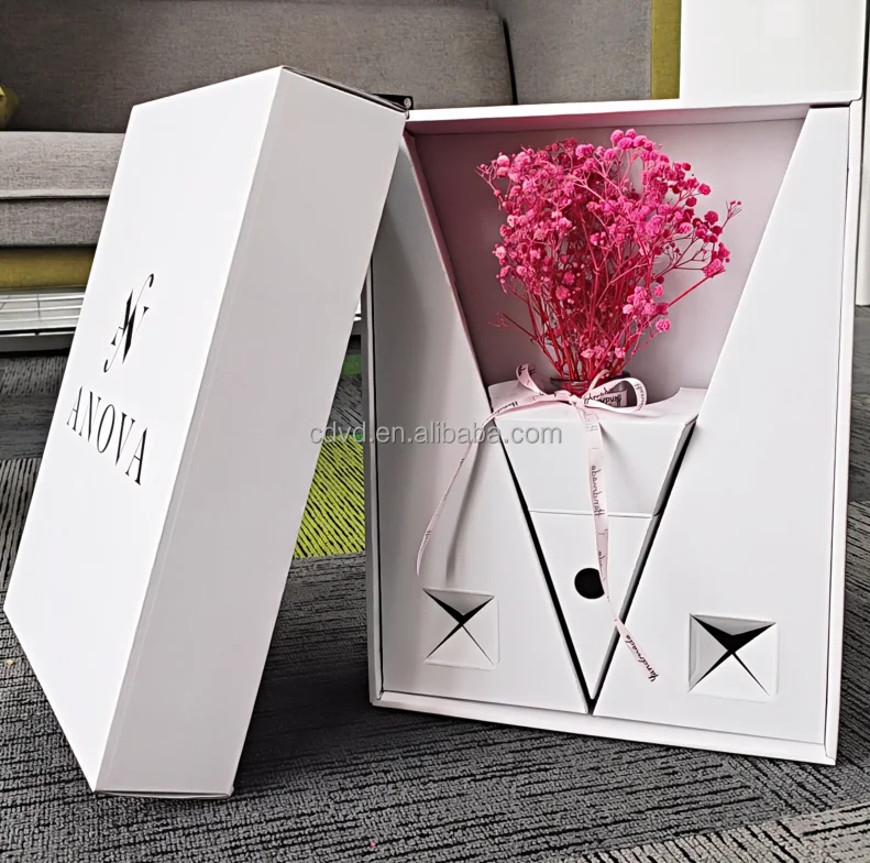 OEM Manufacturer Custom Printed Color decorative Cardboard Postal  Paper Packaging Corrugated Mailer Shipping Box For Garment