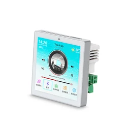 Oupushi настенный синий зуб усилитель приемника 4 дюйма android системы голубой