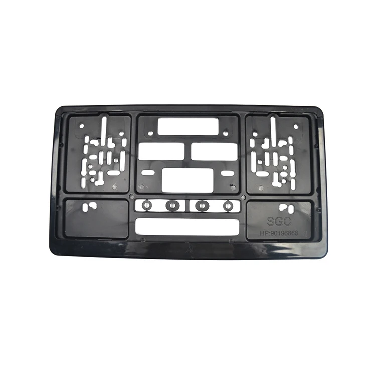 Customized car US Europe standard carbon car number license plate frame