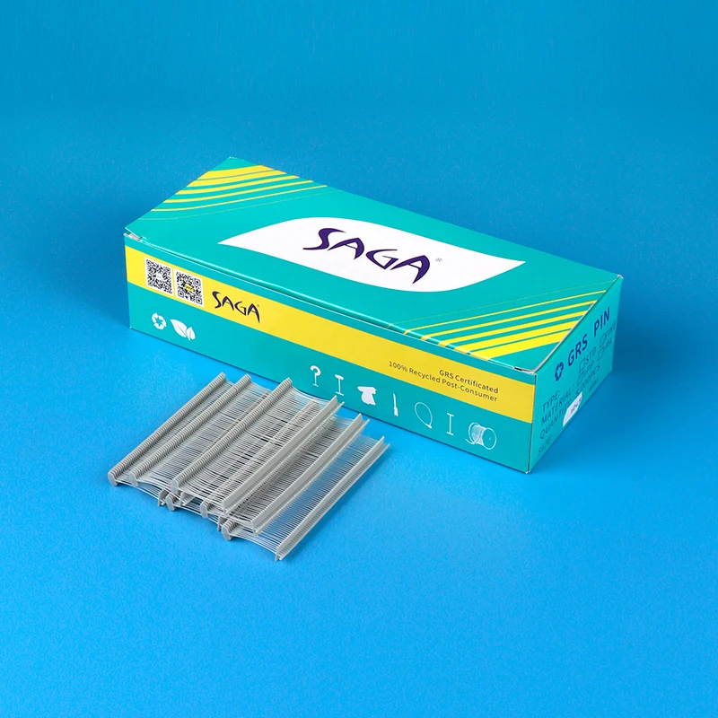 LAUNCHED DECOMPOSABLE BIO-BASED POLYPROPYLENE TAG PIN SPECIAL POLYPROPYLENE BLENDS SAGA TAG PIN
