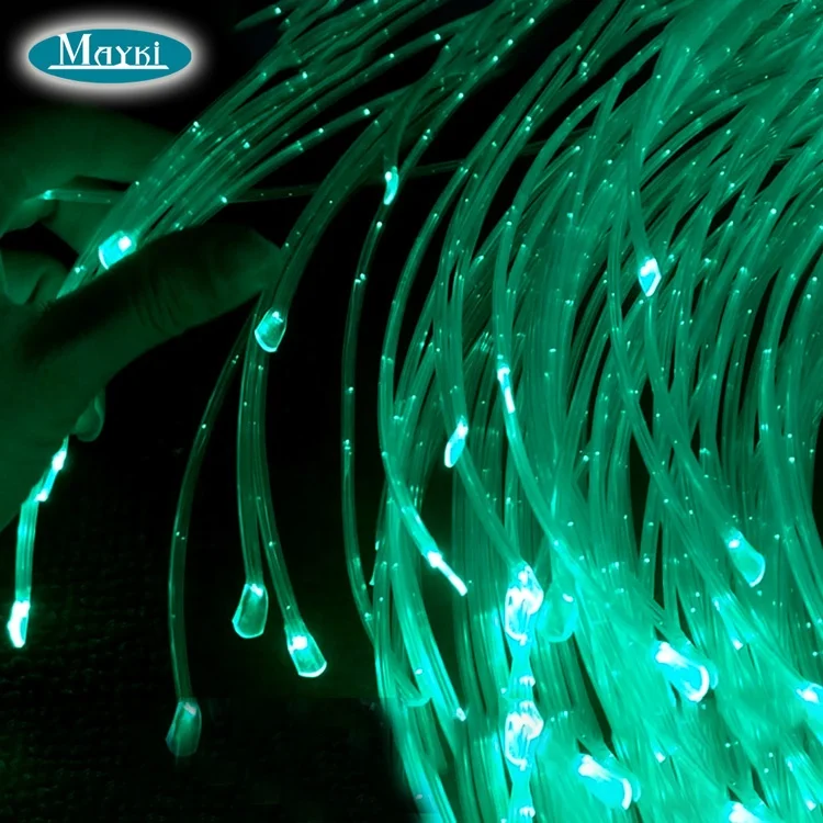 RGBW color changing kids children sensory room fiber optic lighting  twinkle fibre optic light for autism
