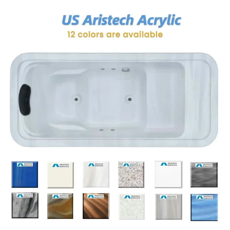 Circulation 1.2 Person Ice Bath Tub Cold Water Therapy and Fitness Acrylic Cold Plunge All in One With Chiller