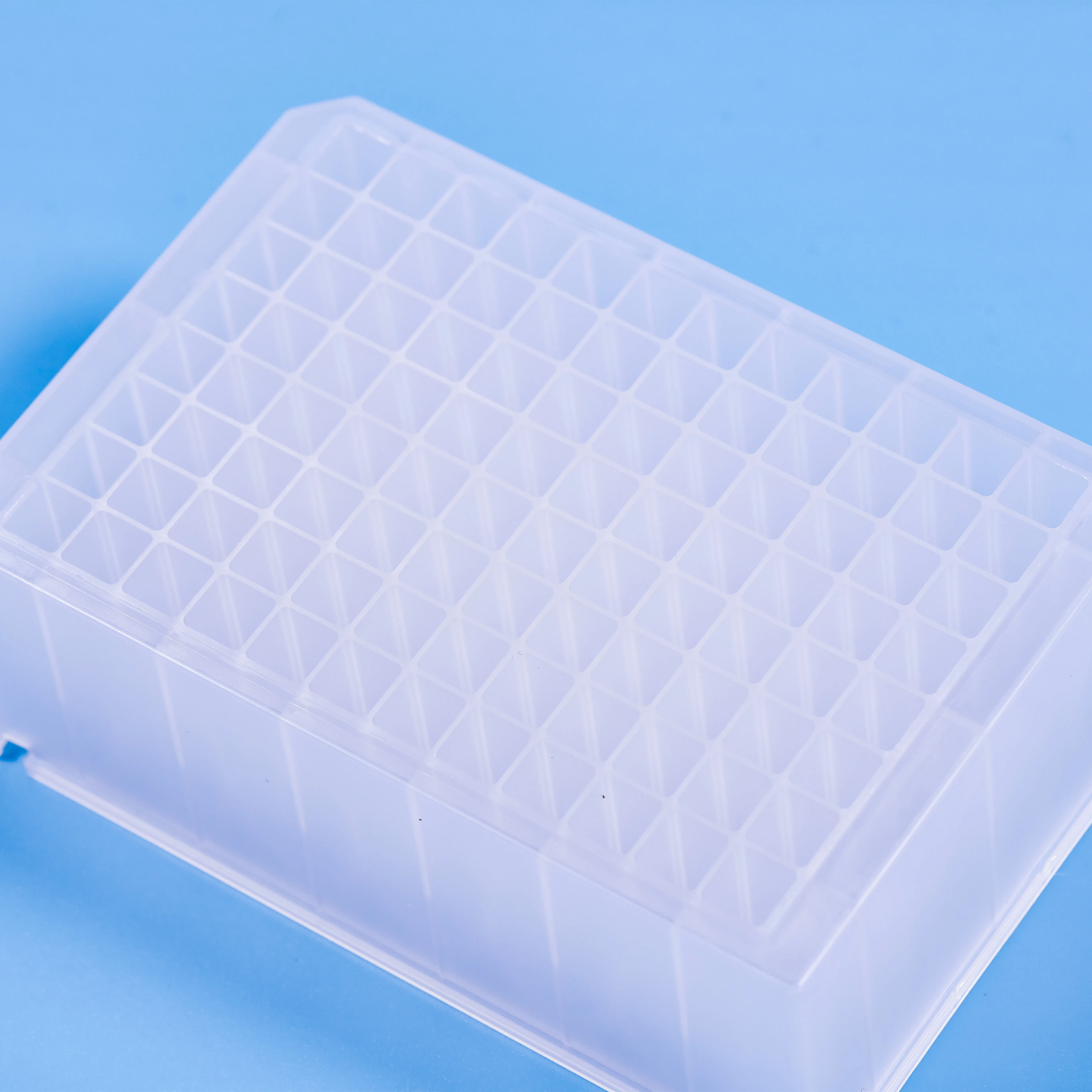 96 каналов 2,2 мл квадратная глубокая пластина