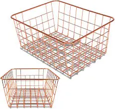 Hot selling PVC coated wire mesh storage baskets by Canton Fair supplier