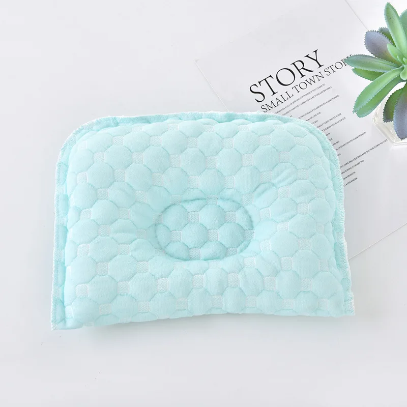 popular Baby Pillow -  cotton baby nursing pillow Newborn Infants 3D Breathable Air Mesh Neck Support baby sleeping pillow