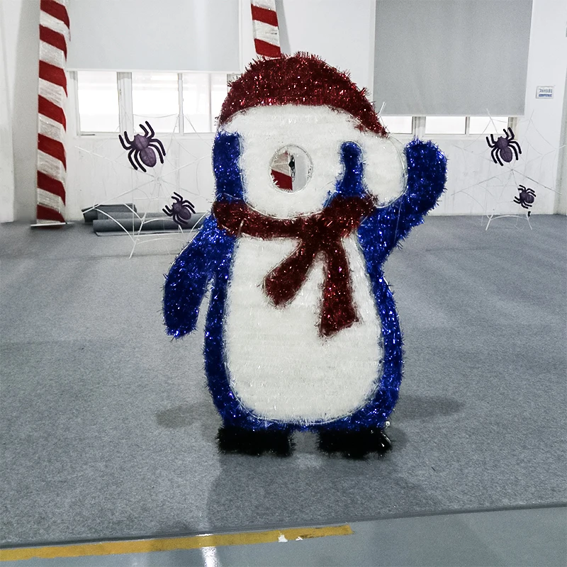 LED Photocall Photo Frame light Christmas Light Up Decoration 2d Motif Light