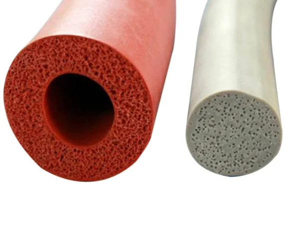 Elastic Red EPDM Rubber O Ring Sponge Cord Round Foam Rubber Bar
