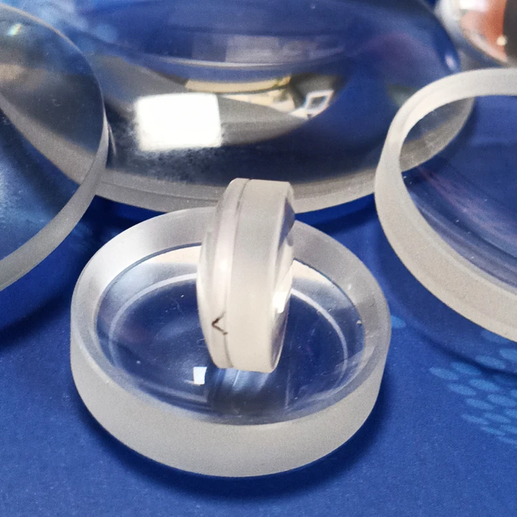 hengpu  Optical Glass  Achromatic microscope objective lenses  Doublet lens  Plano-convex BK7 Glass