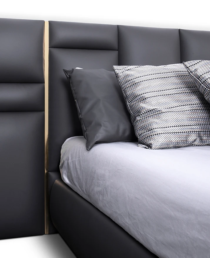 bedding set queen twin leather bed room furniture set modern wood king size luxury beds