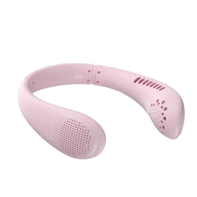 Creative Desktop Ventilador Outdoor Portable Fan Usb Charging Mini Neckband  Rechargeable Pocket Fan