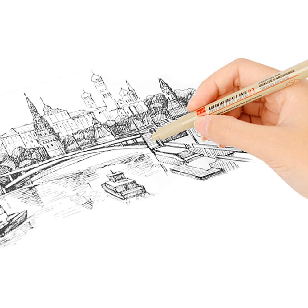 Нетоксичная ручка для набросков Stromer от производителя, с логотипом заказчика, черная ручка для набросков по конкурентоспособным ценам