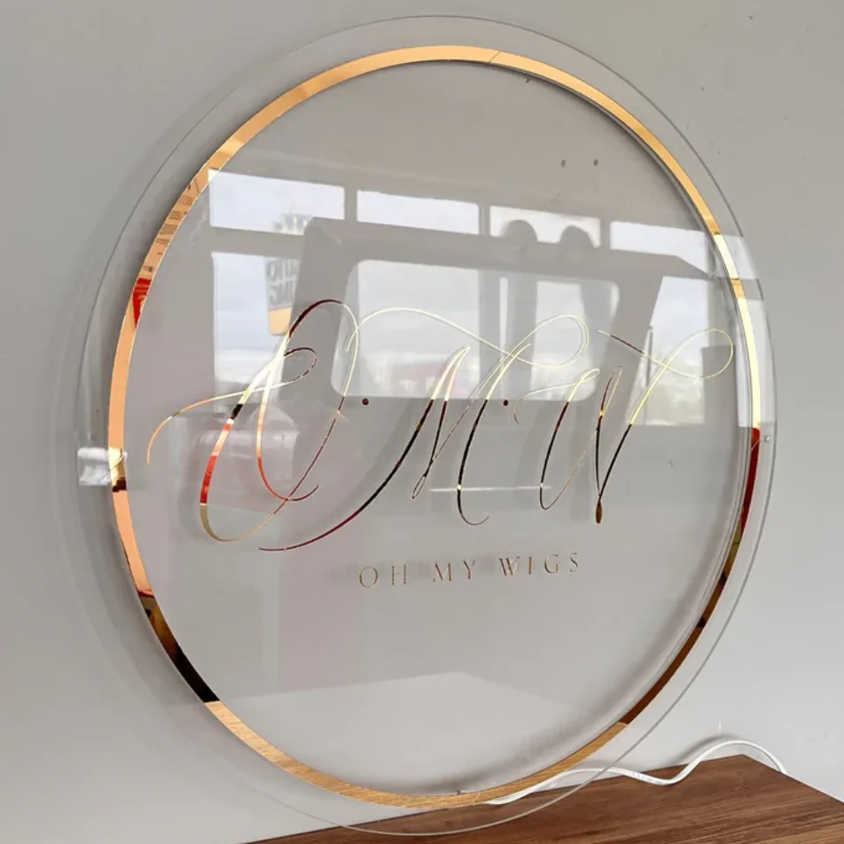 Personalized Logo Sign, Outdoor Company Sign, Custom Business Logo Acrylic Monogram Sign