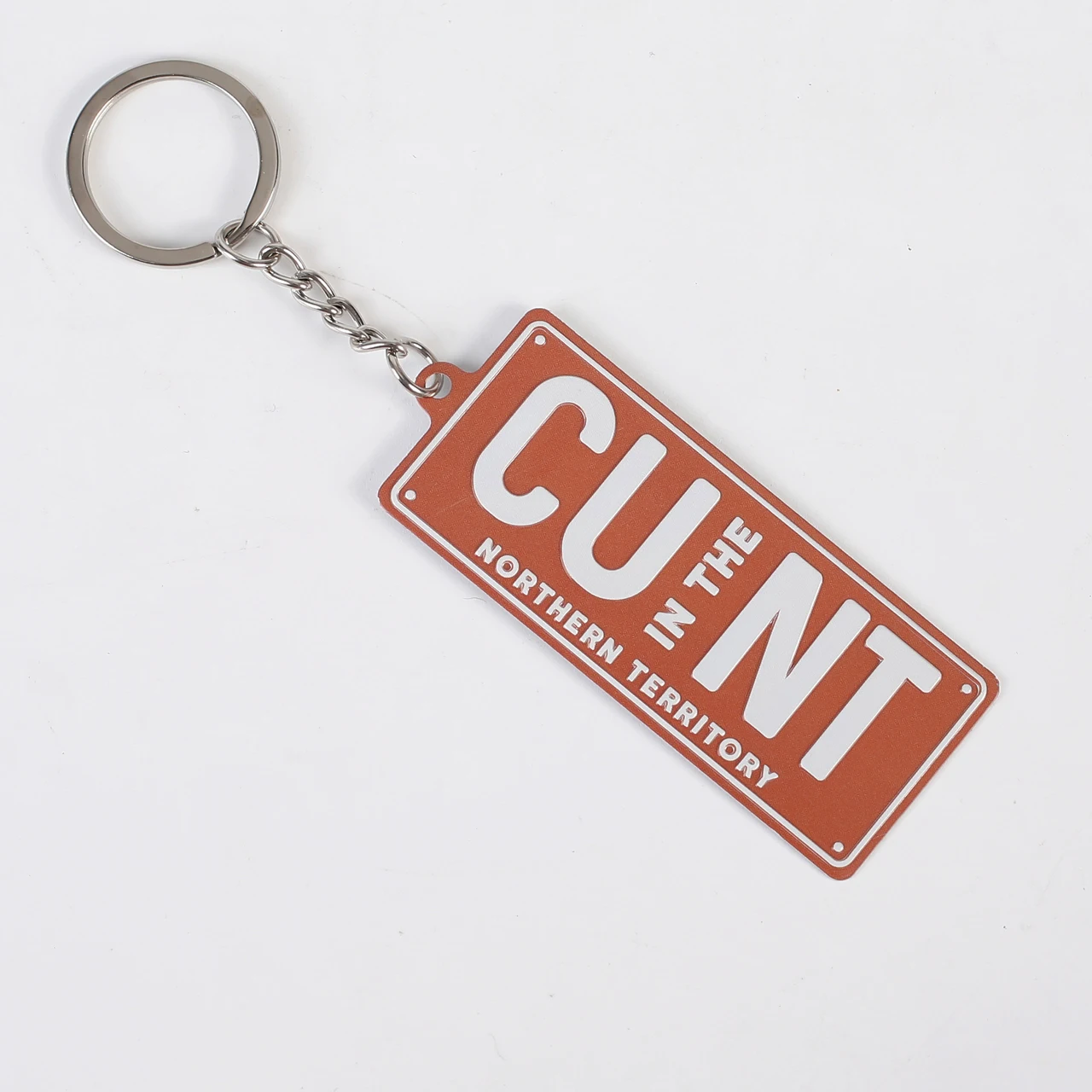 Logo customization Keyring Souvenir Gift Aluminum License Plate mini Keychain