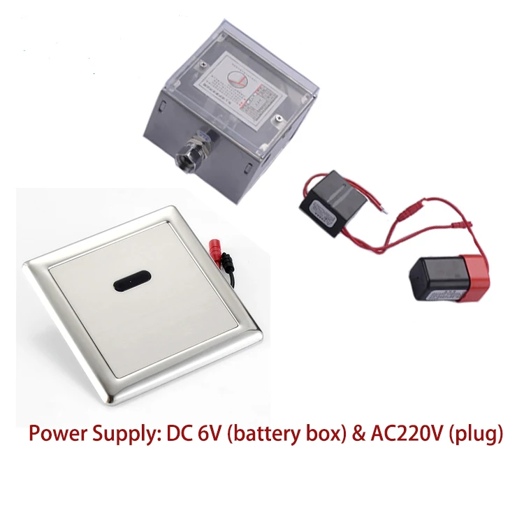 HY-318AD CE Certified Automatic Non-Contact Urinal Flush Valve Sensor Urinal Flusher Wall-Mounted Toilets Bathrooms Hotel