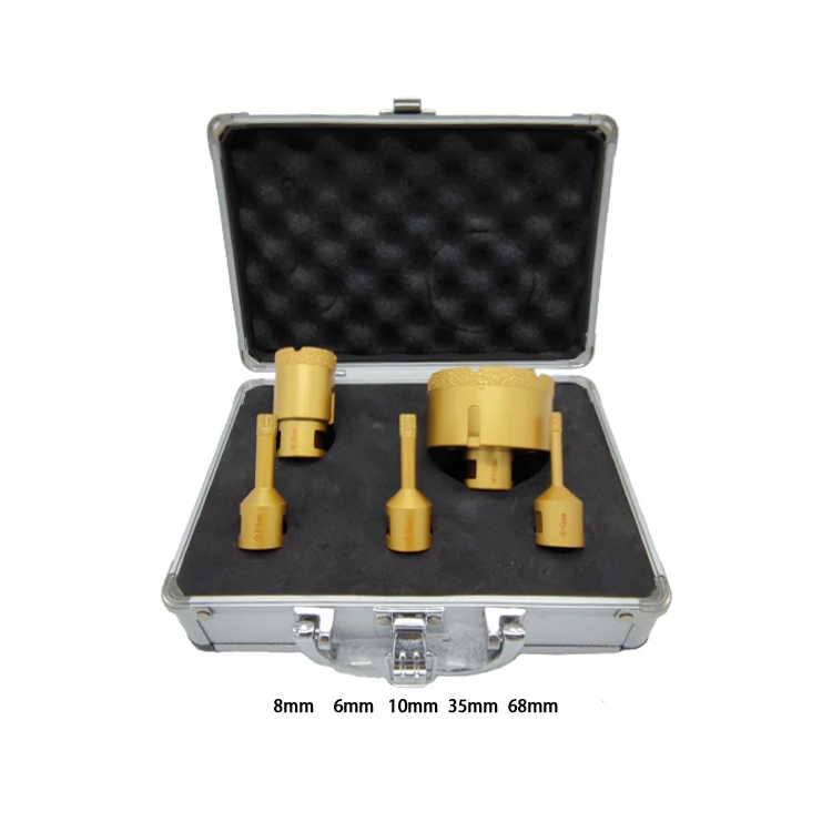 Tacar 6 8 10 35 68 mm Diamond Tool Set of Drill Bit
