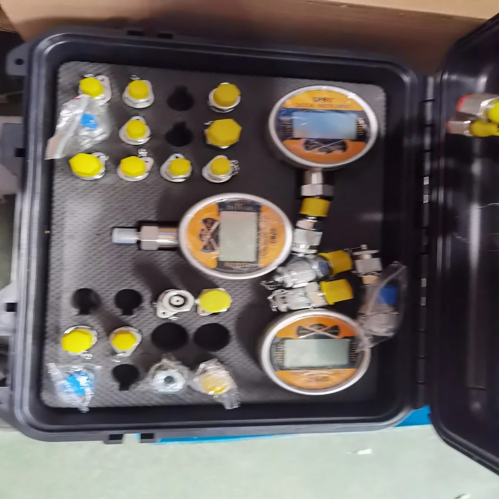 Best selling test point + pressure gauge +test hose +hydraulic couplings  pressure test kit measuring kit