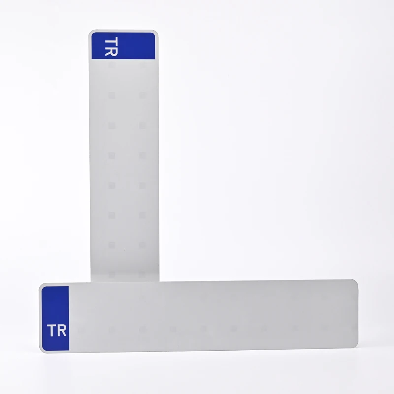 Factory Direct Custom Turkey Blank Licence Plate Aluminum Sheet Reflective Embossing Euro Car Number License Plate Blank