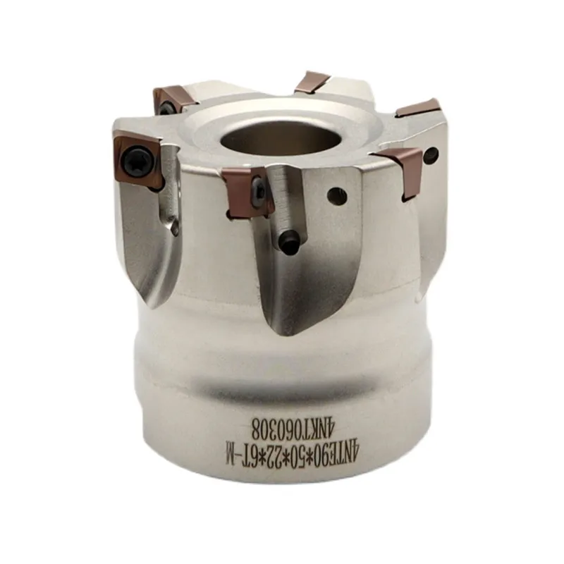 CNC Lathe Milling Tools Indexable Fast feed milling cutter 4NTE90 050-6T22 For 4NKT060308 Insert