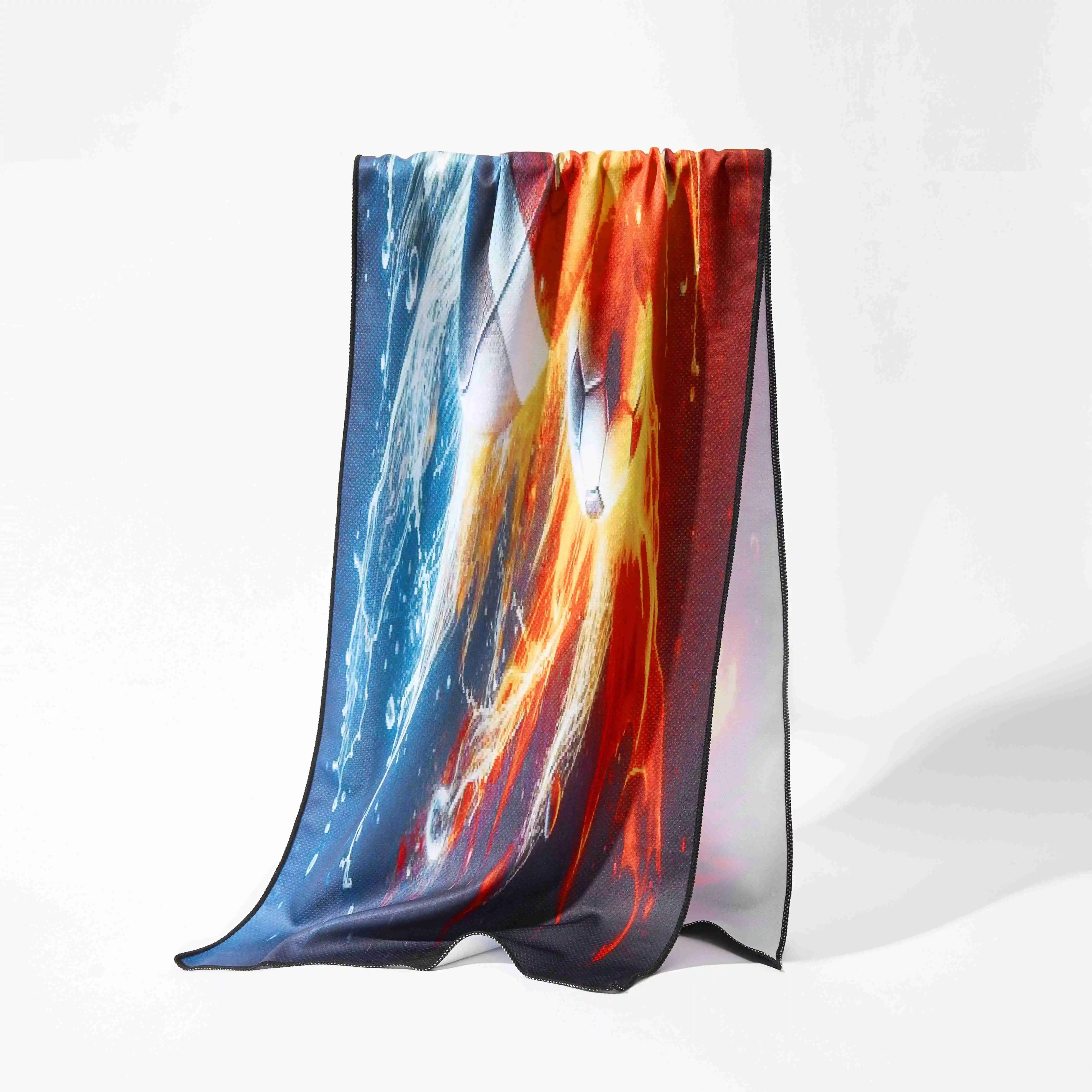 Hot Selling Cheap Custom High Stretch Design Personalized Custom Patterned Sports Towel