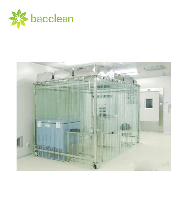 High Standard automatic clean air Prefabricated  Softwall/hardwall Clean Room