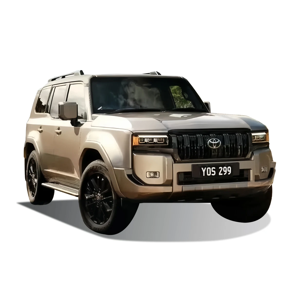 Good Performance 8 Speed Automatic Car Petrol Electric Hybrid FAW Toyota Prado 2.4T 282Ps L4 Toyota Prado Car 5 Seat SUV