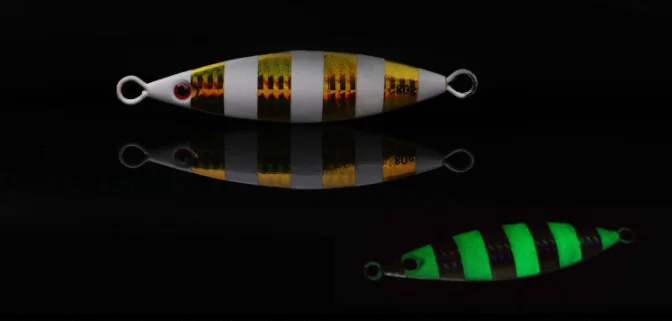 Factory wholesale slow rocking sea fishing iron plate deep sea boat fishing  60g 80g iron plate lure lead fish lure bionic  lure