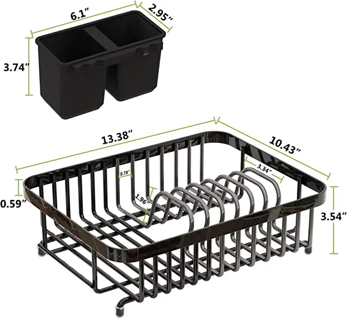 Kitchen Metal Iron Adjustable Sink Holder Organizer Faucet Sponge soap Dishwashing Bathroom Holder Storage Drain Rack